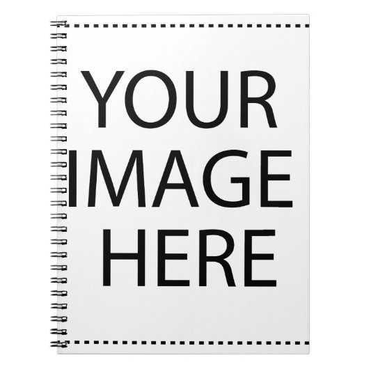 パーソナライズされたカスタム文字 ノートブック (正面)