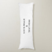 パーソナライズされたカスタム文字 ボディピロー (正面縦)