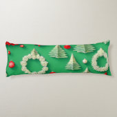 パーソナライズされたカスタム文字 ボディピロー (裏面)