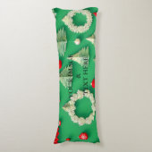 パーソナライズされたカスタム文字 ボディピロー (正面縦)