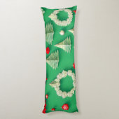 パーソナライズされたカスタム文字 ボディピロー (裏面 (縦))