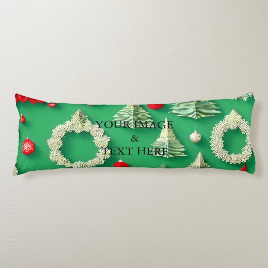 パーソナライズされたカスタム文字 ボディピロー (正面)