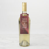 パーソナライズされたカスタム文字 ボトルネックタグ (ボトル)