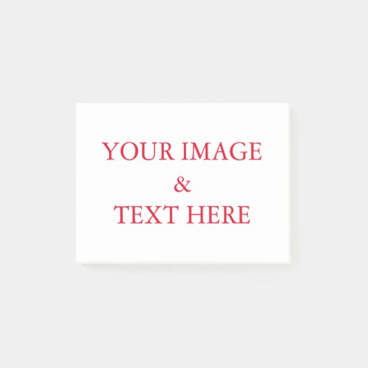 パーソナライズされたカスタム文字 ポストイット (正面)