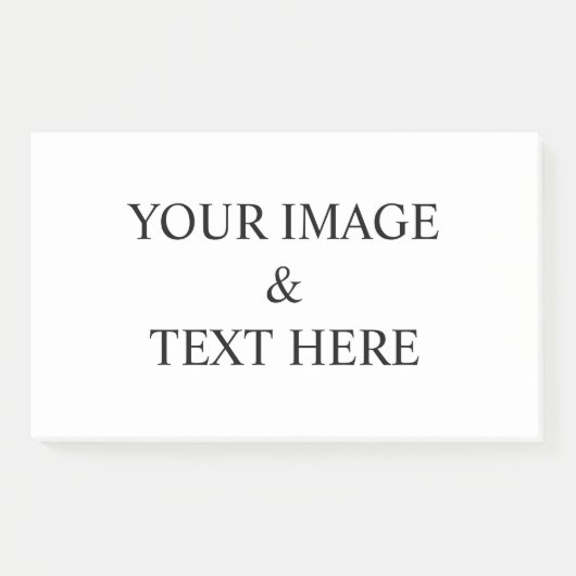 パーソナライズされたカスタム文字 ポストイット (正面)