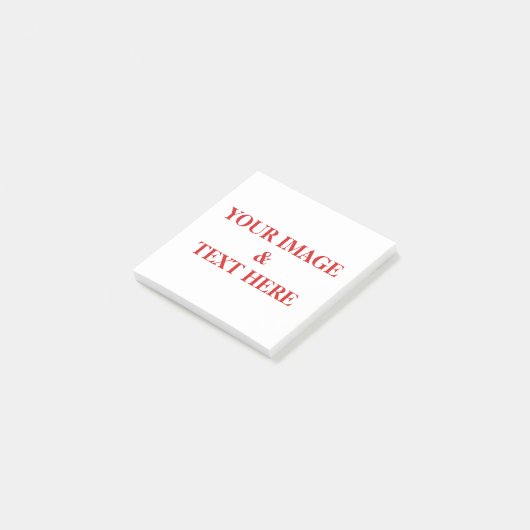 パーソナライズされたカスタム文字 ポストイット (アングル)