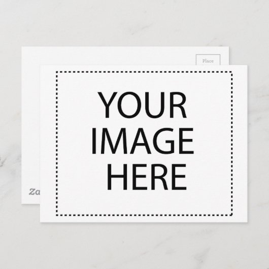 パーソナライズされたカスタム文字 ポストカード (正面/裏面)