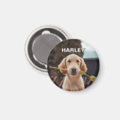 パーソナライズされたカスタム文字 マグネット (正面/裏面)