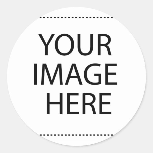 パーソナライズされたカスタム文字 ラウンドシール (正面)