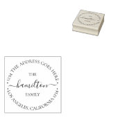 パーソナライズされたカスタム文字 ラバースタンプ (押印)