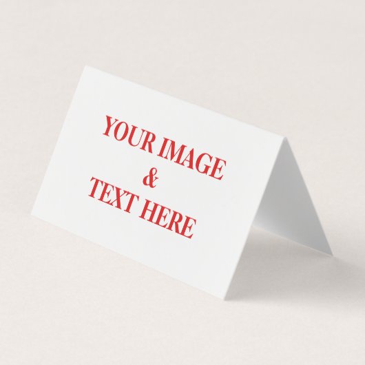 パーソナライズされたカスタム文字 名刺 (正面)