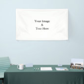 パーソナライズされたカスタム文字 横断幕 (トレードショー)