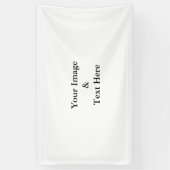 パーソナライズされたカスタム文字 横断幕 (縦)