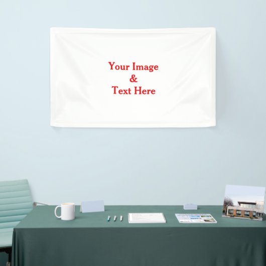 パーソナライズされたカスタム文字 横断幕 (トレードショー)