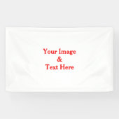 パーソナライズされたカスタム文字 横断幕 (横)