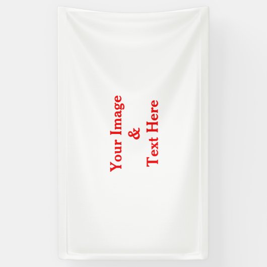 パーソナライズされたカスタム文字 横断幕 (縦)