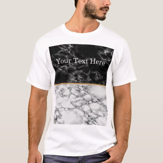 パーソナライズされたカスタム文字Tシャツ Tシャツ (正面)