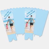 パーソナライズされたカスタム文字Your Photo Popcorn Box フェイバーボックス (見開き)