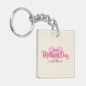 パーソナライズされたカスタム母の日 |キーチェーン キーホルダー (正面左)