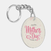 パーソナライズされたカスタム母の日 |キーチェーン キーホルダー (正面左)