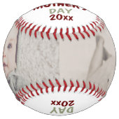 パーソナライズされたカスタム母の日 ソフトボール (正面)