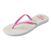 パーソナライズされたカスタム母の日 |ビーチサンダル ビーチサンダル (アングル)