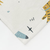 パーソナライズされたカスタム毛布 フリースブランケット (角)