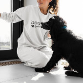 パーソナライズされたカスタム犬の名前ドッグママ スウェットシャツ