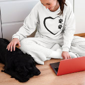 パーソナライズされたカスタム犬の名犬ママ母ママギフト スウェットシャツ