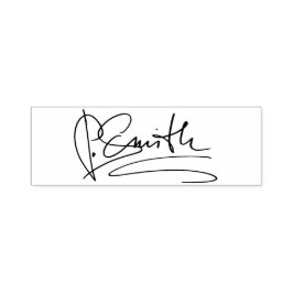 パーソナライズされたカスタム署名 セルフインキングスタンプ