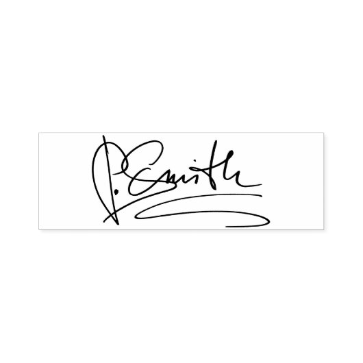 パーソナライズされたカスタム署名 セルフインキングスタンプ (デザイン)