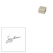 パーソナライズされたカスタム署名 ラバースタンプ (押印)