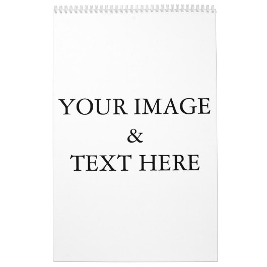 パーソナライズされたカスタム自分のフォトカレンダー カレンダー (カバー)