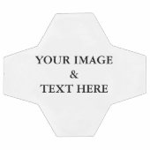 パーソナライズされたカスタム自分の写真 サッカーボール (フラット)