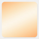 パーソナライズされたカスタム自分の写真 スクエアシール (正面)