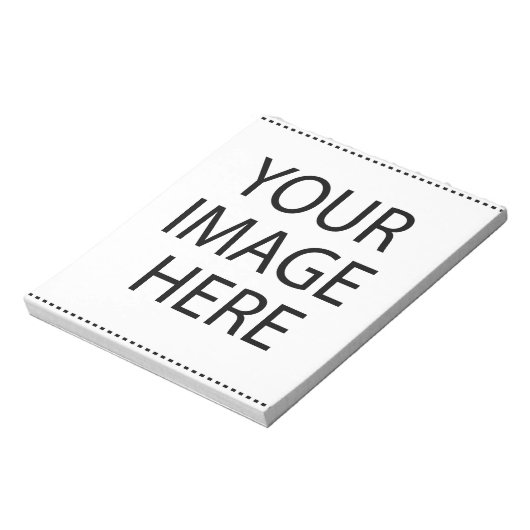 パーソナライズされたカスタム自分の写真 ノートパッド (回転)