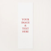 パーソナライズされたカスタム自分の写真 ヨガマット (裏面)