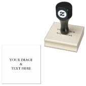 パーソナライズされたカスタム自分の写真 ラバースタンプ (押印)