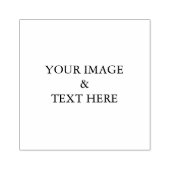 パーソナライズされたカスタム自分の写真 ラバースタンプ (インプリント)