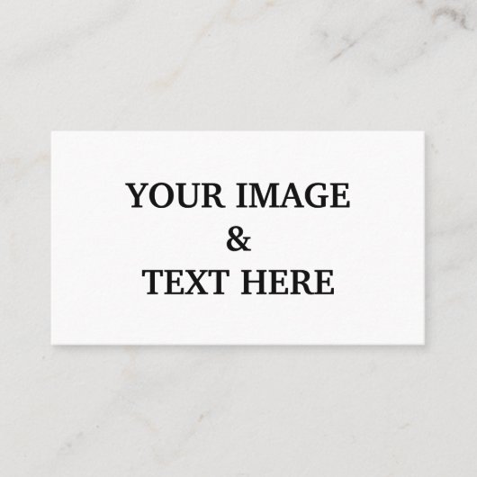 パーソナライズされたカスタム自分の写真 名刺 (正面)