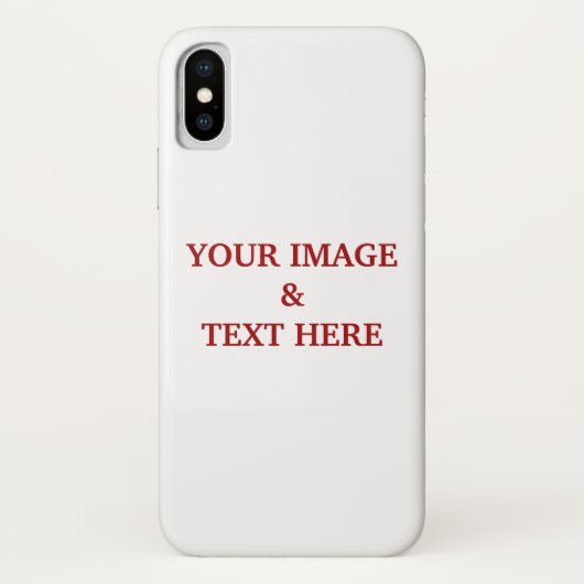 パーソナライズされたカスタム自分の写真 Case-Mate iPhoneケース (裏面)