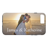 パーソナライズされたカスタム自分の写真 Case-Mate iPhoneケース (裏面(横))