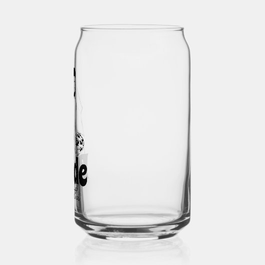 パーソナライズされたカスタム花嫁の名前 ガラス缶 (左)