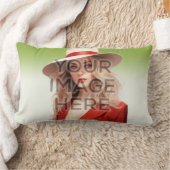 パーソナライズされたカスタム角装飾用クッション ランバークッション (ブランケット)