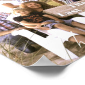 パーソナライズされたカスタム10" x 8"プリントかわいいHello ポスター (角)