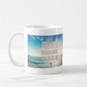 パーソナライズされたカスタム2枚 コーヒーマグカップ (左)