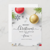 パーソナライズされたカスタム シーズンカード (正面/裏面)