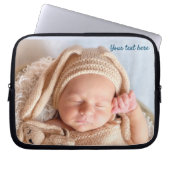 パーソナライズされたカスタム  ラップトップスリーブ (正面)
