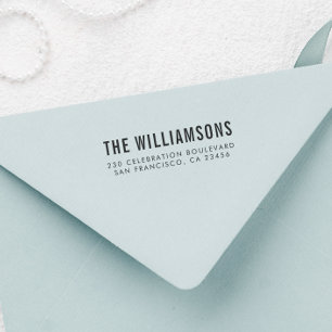 パーソナライズされたカスタムAddress Stamp各種フォント ラバースタンプ