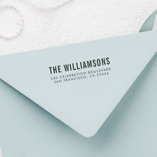 パーソナライズされたカスタムAddress Stamp各種フォント ラバースタンプ